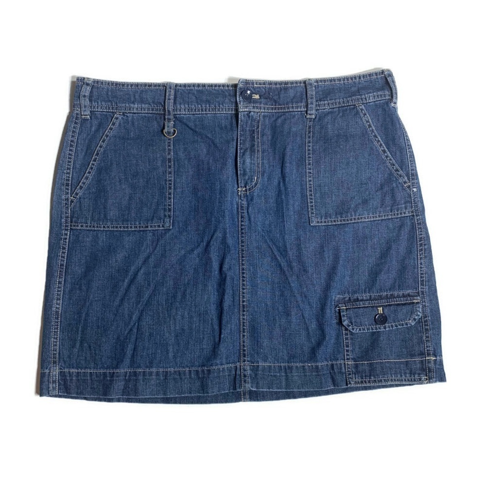 G. H. Bass & Co. Outdoor jean cargo skirt